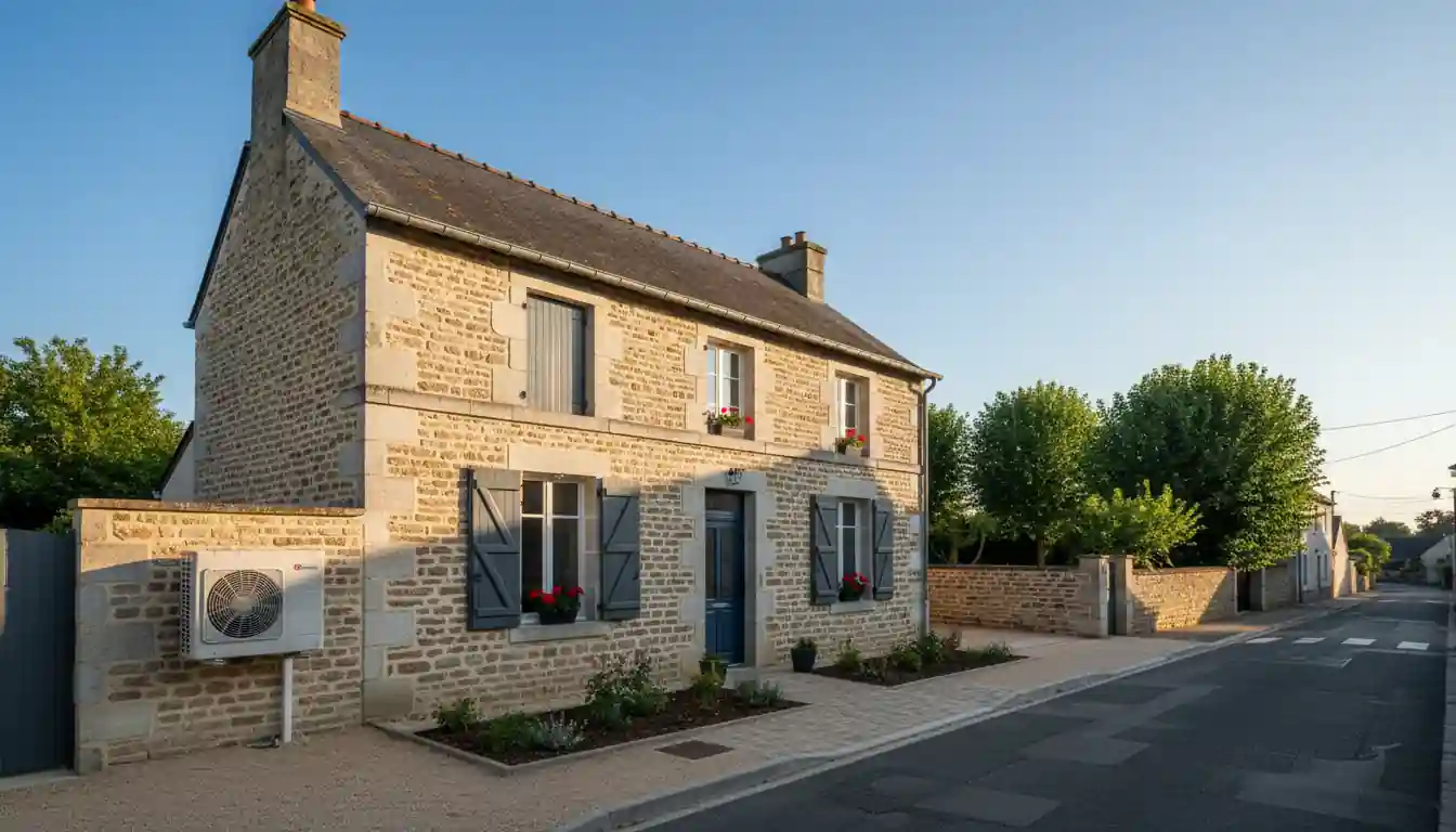 Installation pompe à chaleur à Le Lion-d'Angers
