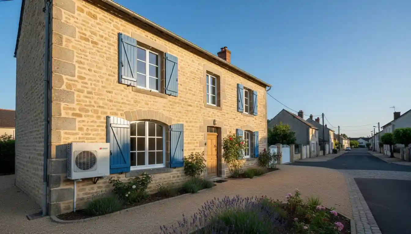 Installation pompe à chaleur à Loire-Authion