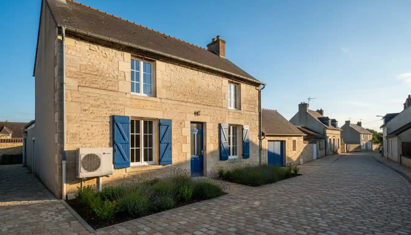 Installation pompe à chaleur à Mazé-Milon