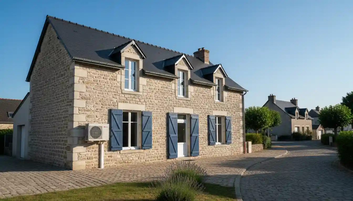 Installation pompe à chaleur à Montreuil-Juigné