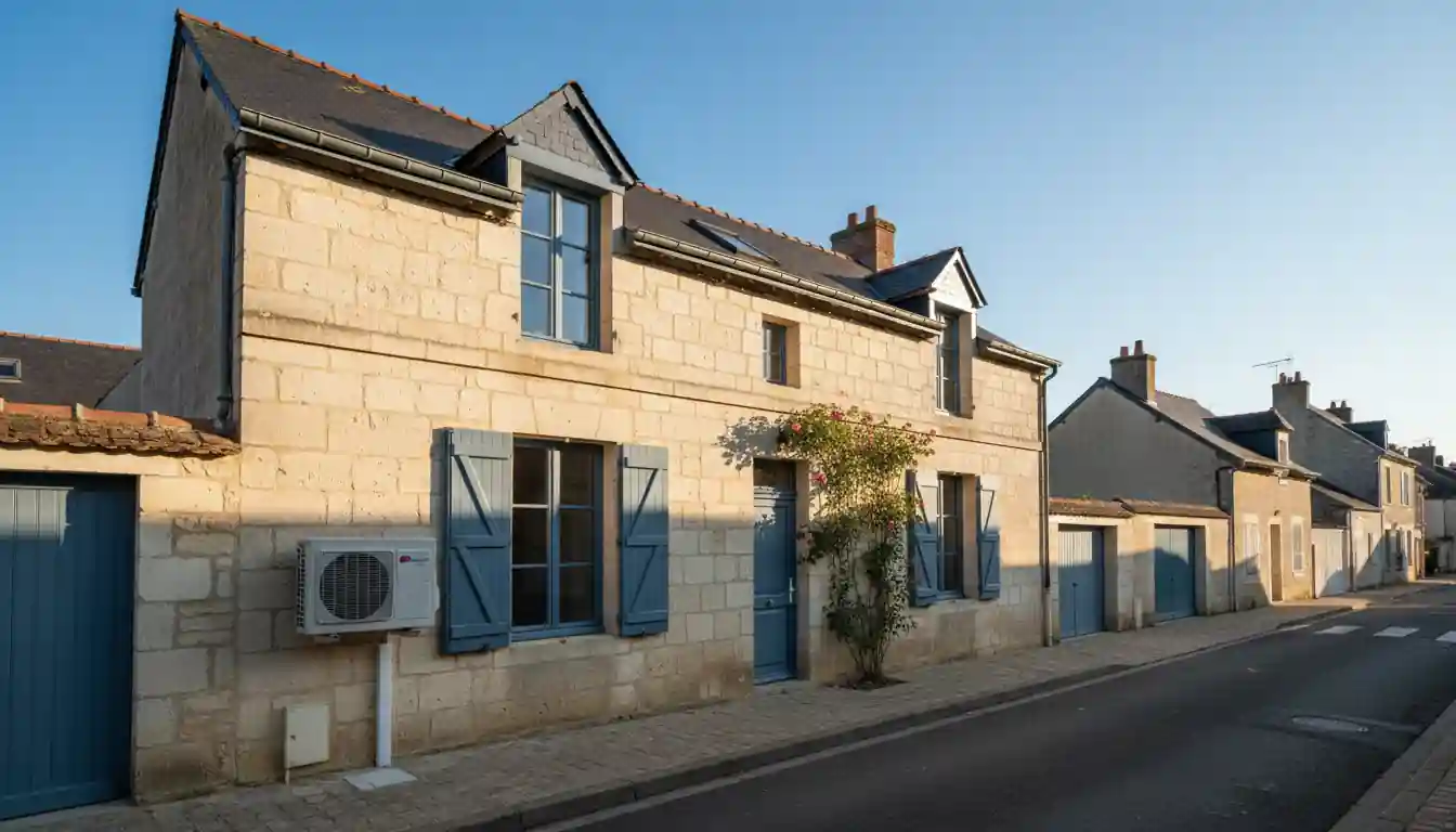 Installation pompe à chaleur à Saumur