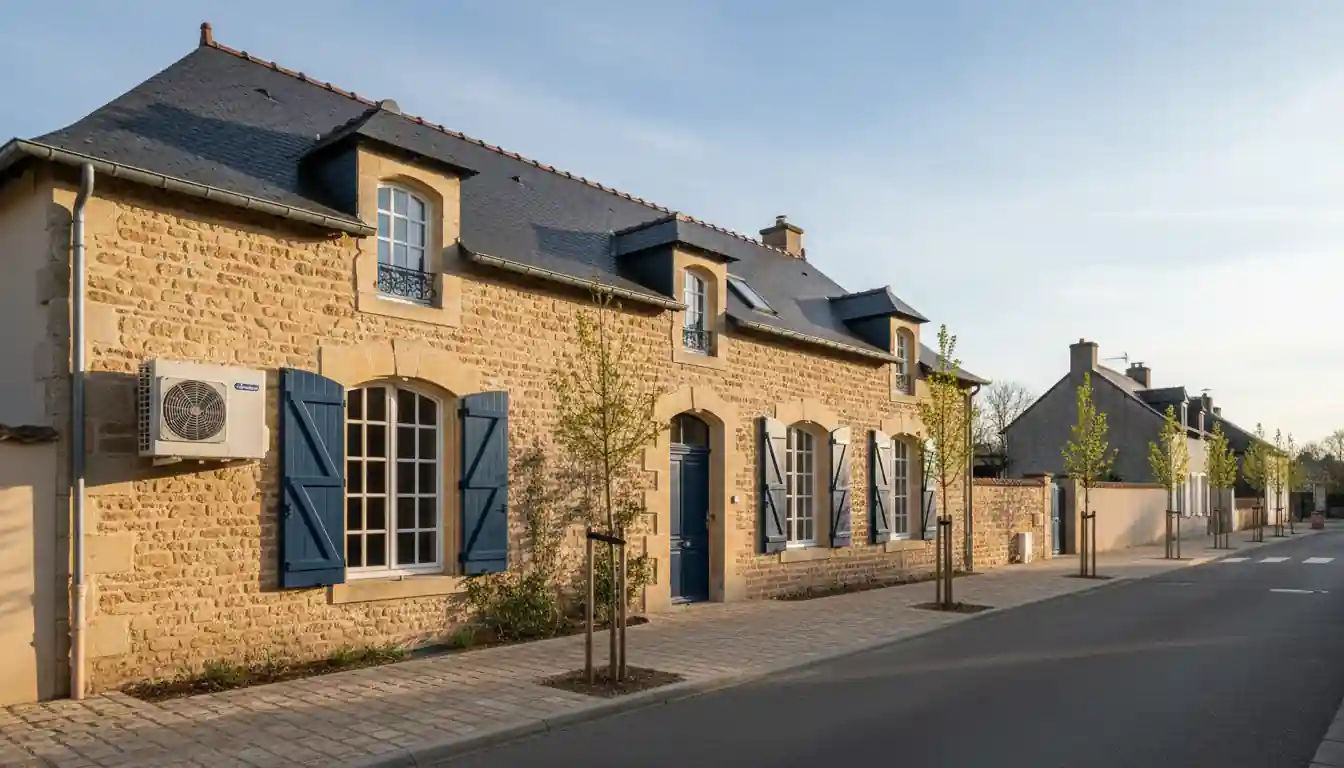 Installation pompe à chaleur à Verrières-en-Anjou